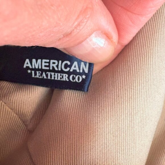 American Leather Co Shoulder Bag Soft Genuine Leather Purse Red - Picture 7 of 11